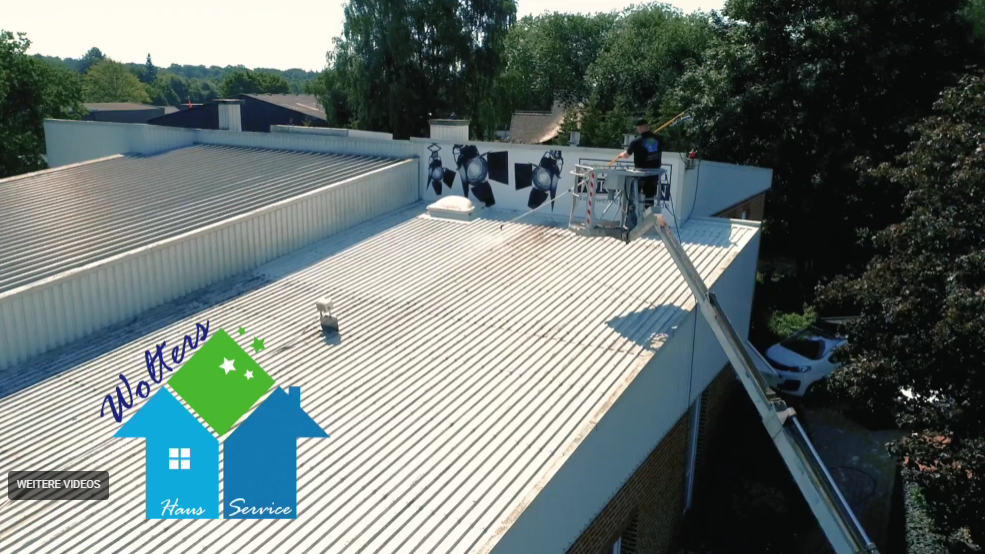 Vorschau: Professionelle Dachreinigung in Wielen Vorher Nachher Vergleich